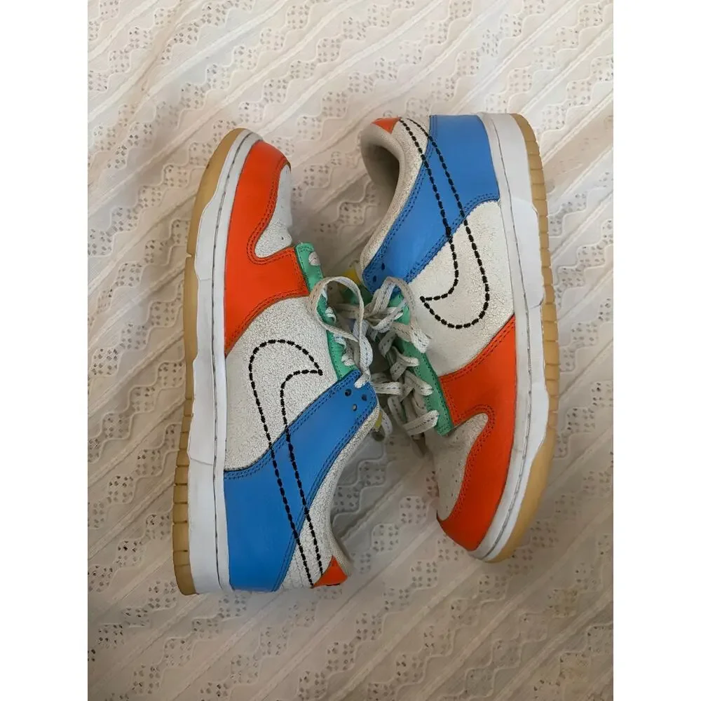 Nike Dunk Low SE Lottery Malachite Orange DX3363-100 Men's 7 Women's 8.5